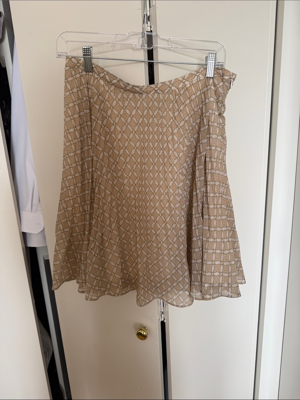 Club Monaco Printed Circle Skirt — Flowy Women’s Skater Skirt